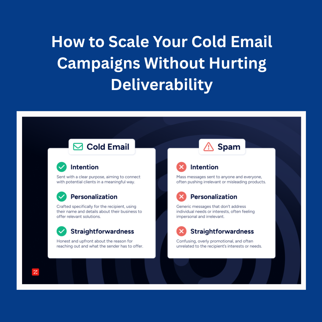 How to Scale Your Cold Email Campaigns Without Hurting Deliverability
